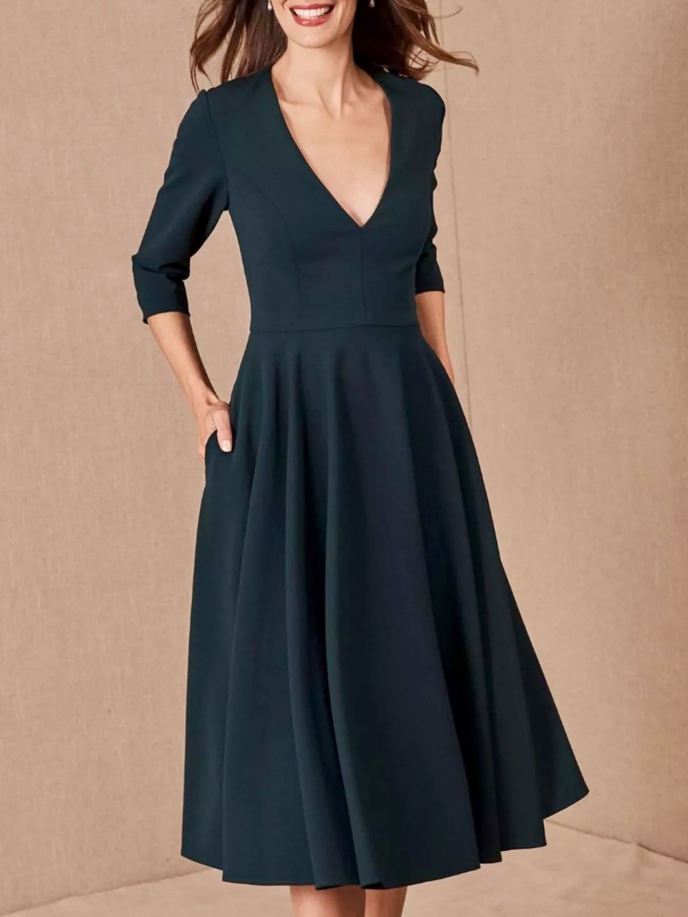 BHLDN Valdis dress with pockets